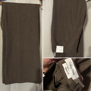 Calvin Klein Brown Pants